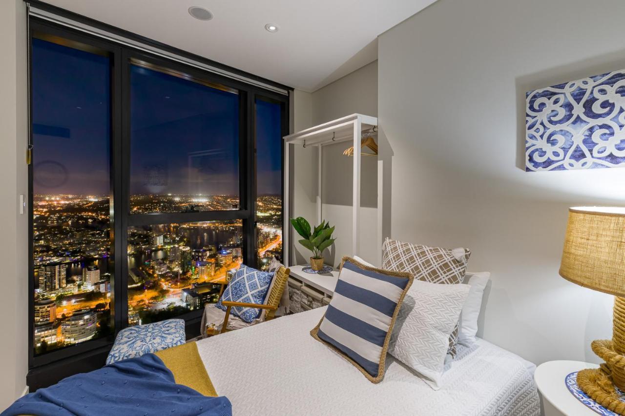 Hamptons Retreat On Level 77 Skytower Lägenhet Brisbane Exteriör bild