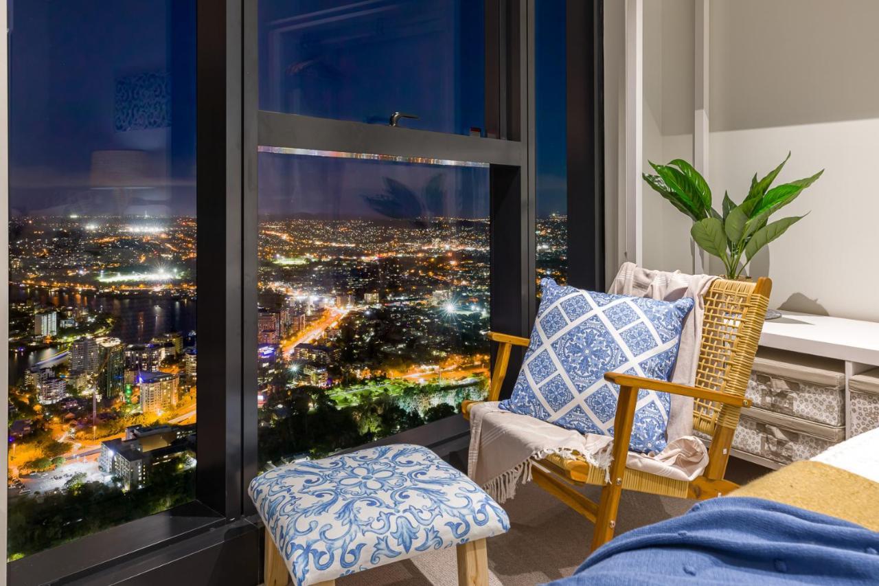 Hamptons Retreat On Level 77 Skytower Lägenhet Brisbane Exteriör bild