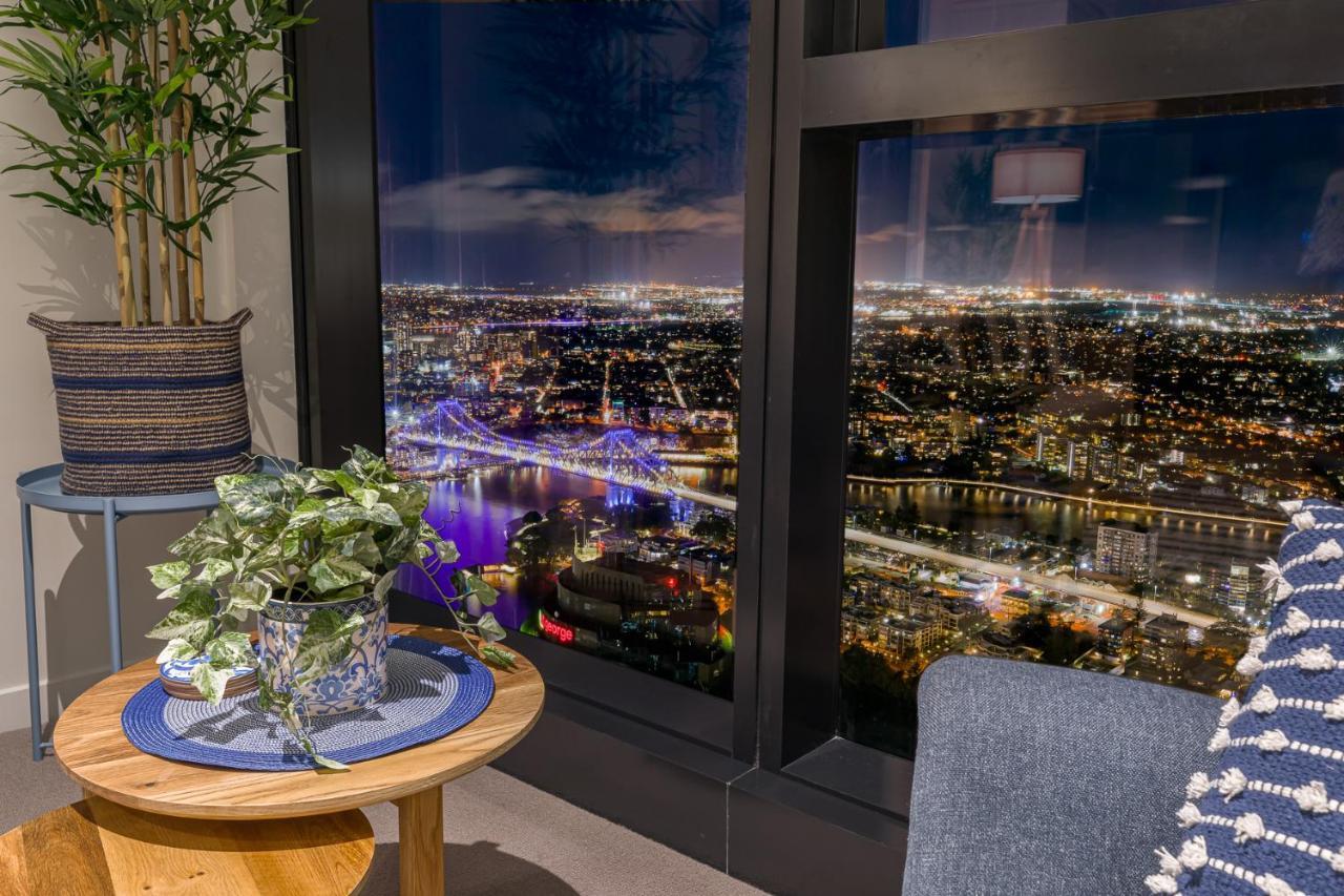 Hamptons Retreat On Level 77 Skytower Lägenhet Brisbane Exteriör bild